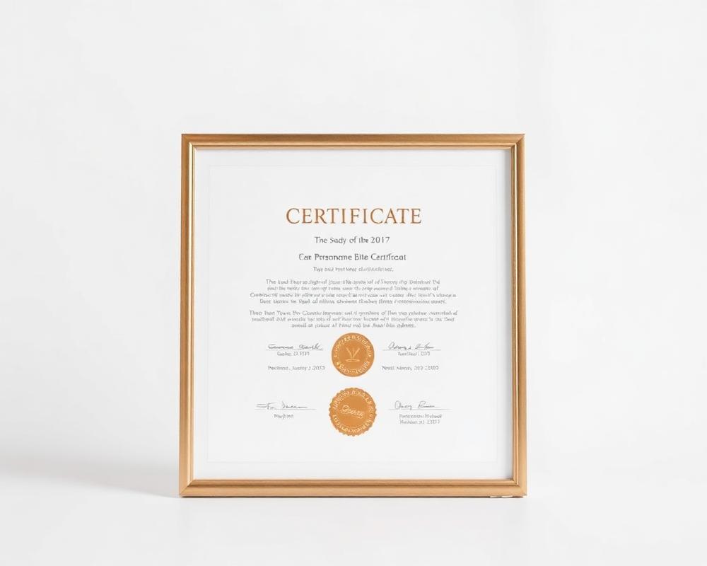 ISO 9001:2015 certificate
