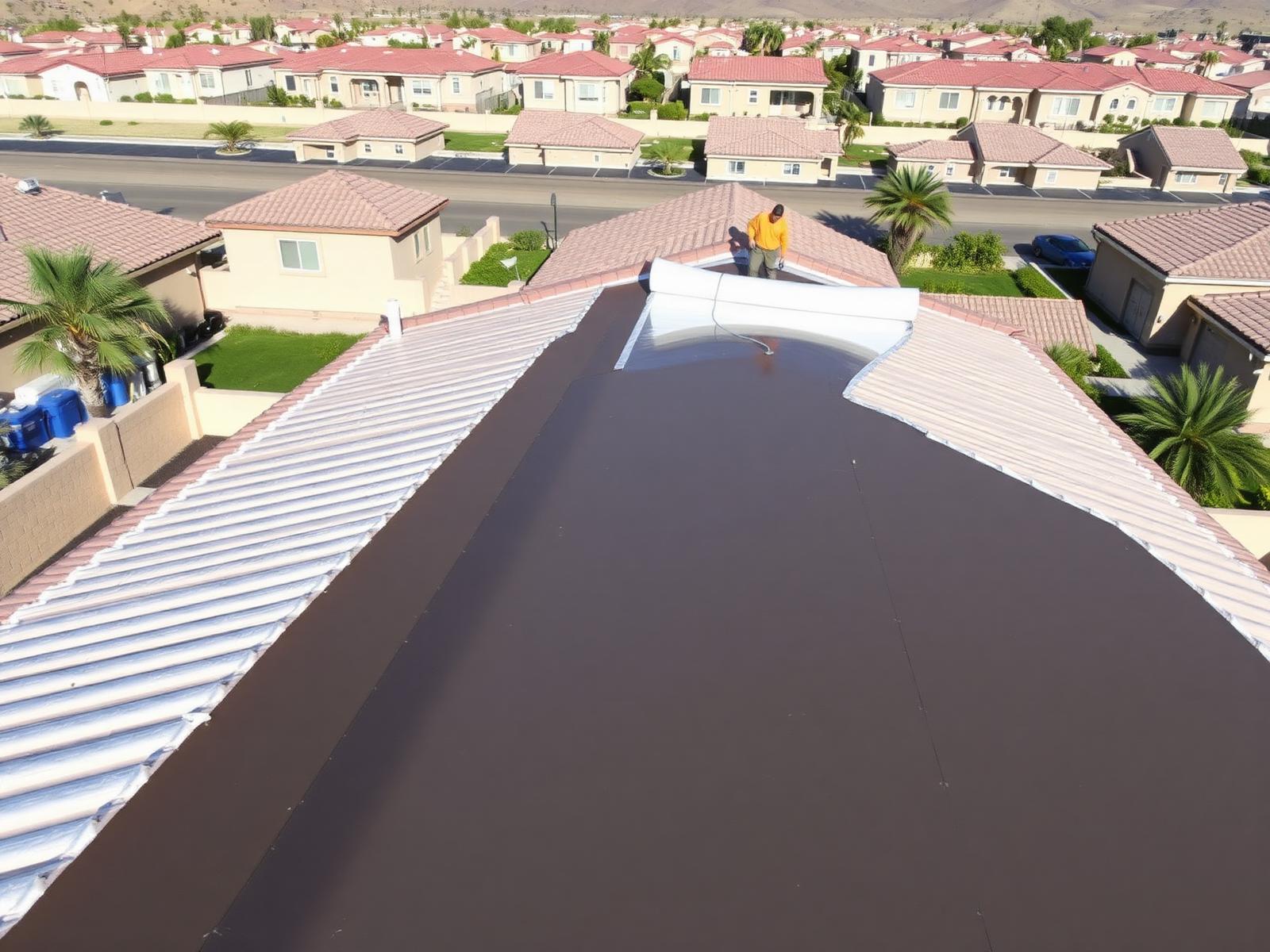 Al Barsha Villa Community — Roof Systems