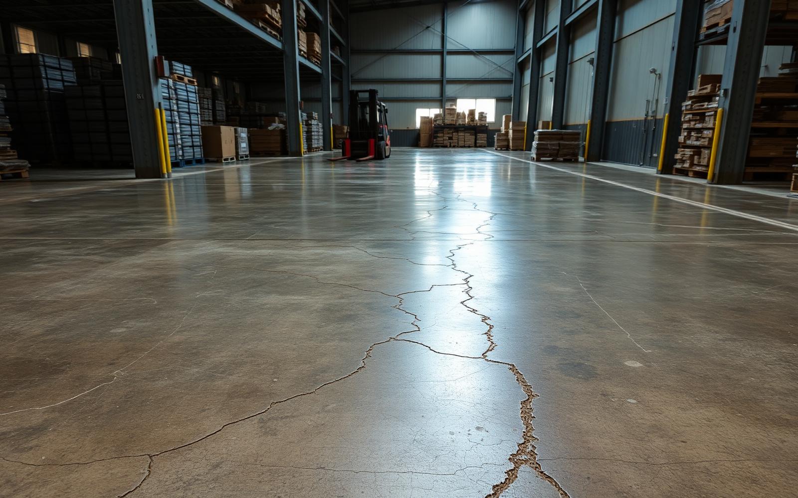 Before — Jebel Ali Logistics Hub — Epoxy Flooring
