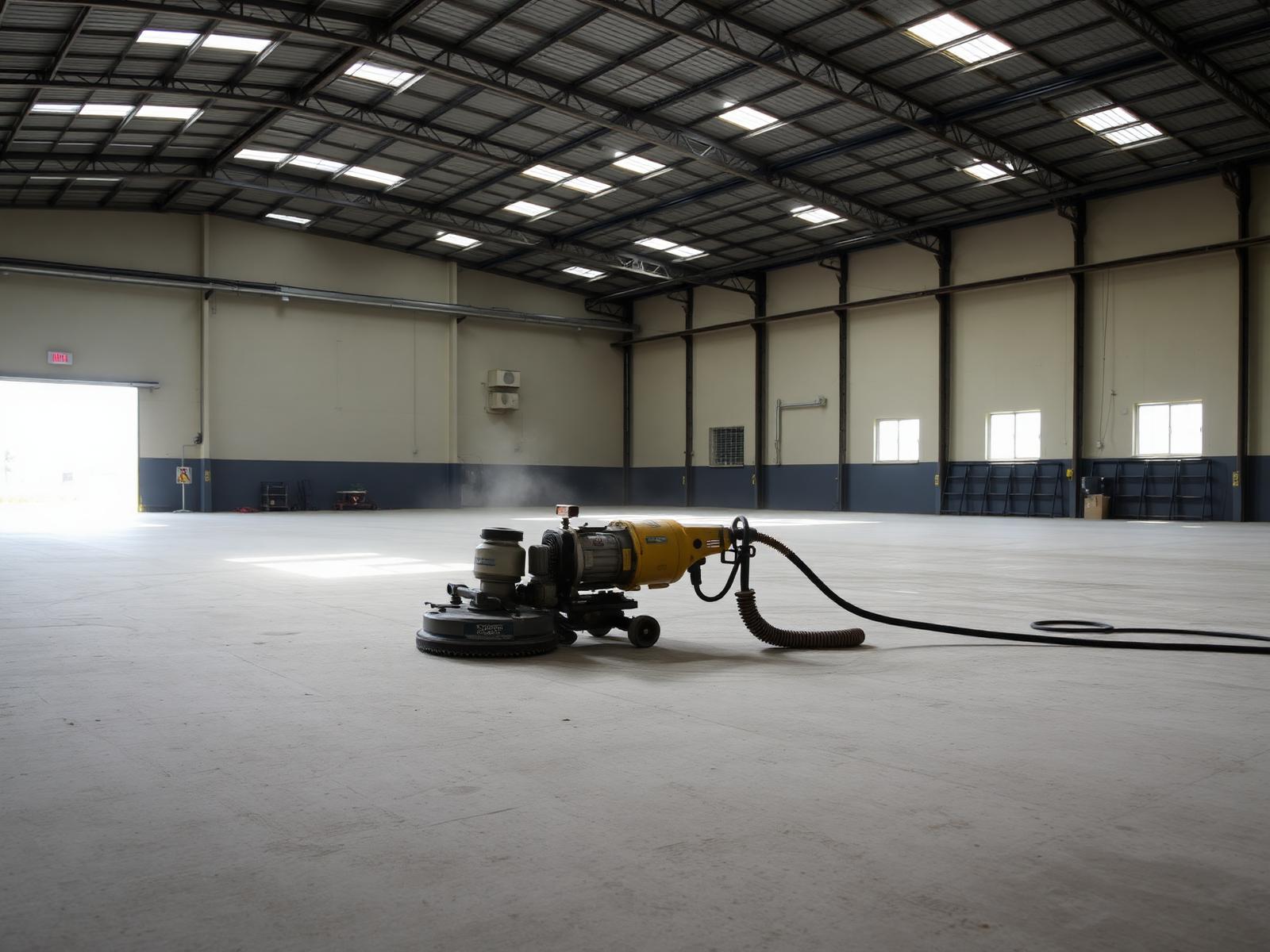 Jebel Ali Logistics Hub — Epoxy Flooring